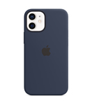 Apple iPhone 12 mini Silikon Case mit MagSafe, dunkelmarine