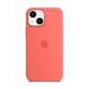 Apple iPhone 13 mini Silikon Case mit MagSafe, pink pomelo