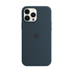 Apple iPhone 13 Pro Max Silikon Case mit MagSafe, abyssblau