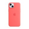 Apple iPhone 15 Plus Silikon Case mit MagSafe, guave pink