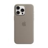 Apple iPhone 15 Pro Max Silikon Case mit MagSafe, tonbraun