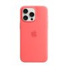 Apple iPhone 15 Pro Max Silikon Case mit MagSafe, guave pink
