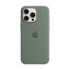 Apple iPhone 15 Pro Max Silikon Case mit MagSafe, zypresse grün