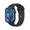 Apple Watch Series 9 Alu 45 mm GPS+ Cellular Mitternacht mit Sportarmband