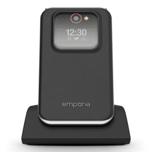 Emporia V228 - Klapphandy - Single SIM - 7,11 cm (2.8 Zoll) - Bluetooth - 1300 mAh - Schwarz