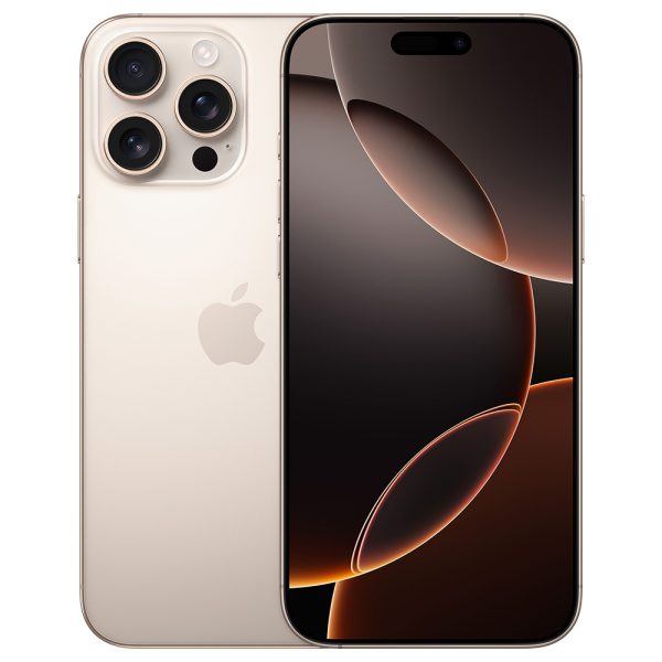 Apple iPhone 16 Pro Max 1TB Smartphone Titan Wüstensand Hochleistungsgerät - Magenta Edition