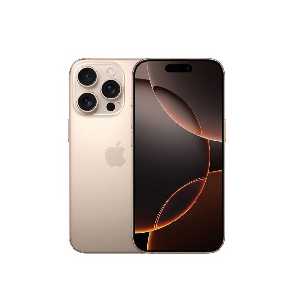 Apple iPhone 16 Pro Smartphone, 128GB, Titan Wüstensand - Magenta Edition – Bild 2