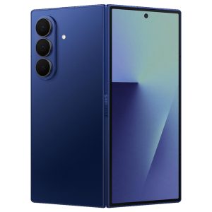 Samsung Galaxy Z Fold7 - Mobiltelefon - 1000GB - Blue Shadow - Magenta Edition