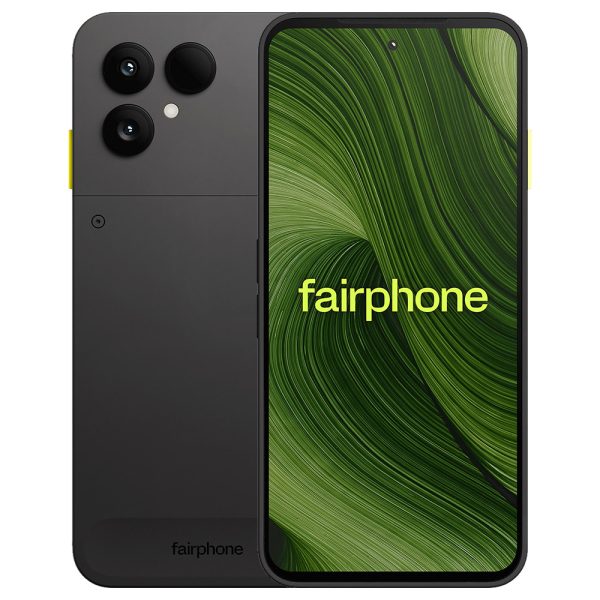 Fairphone 6 5G - Mobiltelefon - 256 GB - Schwarz - Magenta Edition