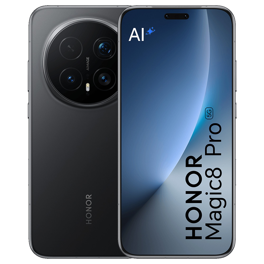 Honor Magic8 Pro - Mobiltelefon - 512 GB - Black - Magenta Edition